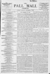 Pall Mall Gazette Friday 02 December 1898 Page 1