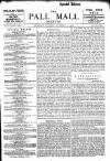 Pall Mall Gazette Saturday 10 November 1900 Page 1