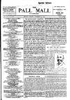Pall Mall Gazette Monday 13 November 1905 Page 1