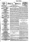 Pall Mall Gazette Wednesday 30 January 1907 Page 1