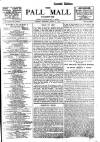 Pall Mall Gazette Friday 14 June 1907 Page 1