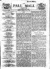 Pall Mall Gazette Tuesday 16 July 1907 Page 1