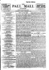 Pall Mall Gazette Wednesday 04 September 1907 Page 1