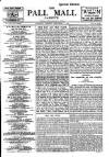 Pall Mall Gazette Thursday 05 September 1907 Page 1