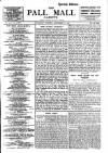 Pall Mall Gazette Wednesday 11 September 1907 Page 1
