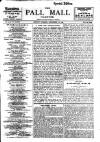 Pall Mall Gazette Monday 16 September 1907 Page 1