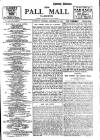 Pall Mall Gazette Thursday 19 December 1907 Page 1