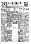 Pall Mall Gazette Saturday 06 May 1911 Page 1