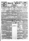 Pall Mall Gazette Saturday 20 May 1911 Page 1