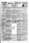 Pall Mall Gazette Friday 16 June 1911 Page 1