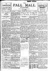 Pall Mall Gazette Tuesday 18 July 1911 Page 1