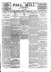 Pall Mall Gazette Wednesday 29 November 1911 Page 1