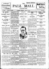 Pall Mall Gazette Tuesday 02 April 1912 Page 1