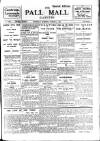 Pall Mall Gazette Thursday 01 August 1912 Page 1