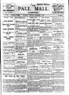 Pall Mall Gazette Thursday 07 November 1912 Page 1
