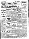 Pall Mall Gazette Wednesday 13 November 1912 Page 1
