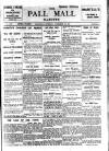 Pall Mall Gazette Wednesday 20 November 1912 Page 1