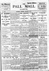 Pall Mall Gazette Saturday 04 January 1913 Page 1