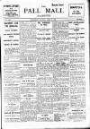 Pall Mall Gazette Wednesday 02 April 1913 Page 1