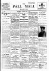 Pall Mall Gazette Saturday 03 May 1913 Page 1