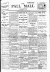 Pall Mall Gazette Friday 18 July 1913 Page 1