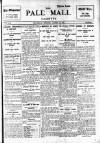 Pall Mall Gazette Wednesday 20 August 1913 Page 1