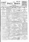 Pall Mall Gazette Saturday 23 August 1913 Page 1