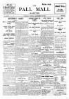 Pall Mall Gazette Tuesday 30 December 1913 Page 1