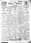 Pall Mall Gazette Thursday 15 January 1914 Page 1