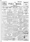 Pall Mall Gazette Tuesday 27 January 1914 Page 1