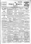 Pall Mall Gazette Friday 27 March 1914 Page 1