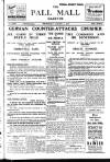 Pall Mall Gazette Thursday 30 August 1917 Page 1