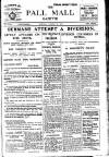 Pall Mall Gazette Monday 27 August 1917 Page 1