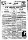 Pall Mall Gazette Friday 14 September 1917 Page 1