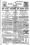 Pall Mall Gazette Friday 23 November 1917 Page 1