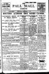 Pall Mall Gazette Wednesday 04 September 1918 Page 1