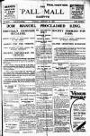 Pall Mall Gazette Tuesday 21 January 1919 Page 1