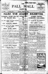 Pall Mall Gazette Friday 28 March 1919 Page 1