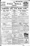Pall Mall Gazette Wednesday 21 May 1919 Page 1