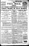 Pall Mall Gazette Wednesday 18 June 1919 Page 1