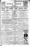 Pall Mall Gazette Tuesday 29 July 1919 Page 1