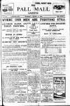 Pall Mall Gazette Thursday 14 August 1919 Page 1