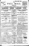 Pall Mall Gazette Wednesday 10 September 1919 Page 1