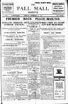 Pall Mall Gazette Monday 15 September 1919 Page 1