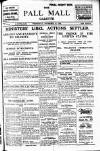 Pall Mall Gazette Wednesday 12 November 1919 Page 1