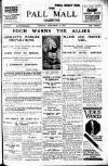 Pall Mall Gazette Tuesday 02 December 1919 Page 1