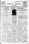 Pall Mall Gazette Saturday 10 January 1920 Page 1