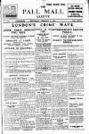 Pall Mall Gazette Wednesday 11 February 1920 Page 1