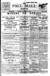Pall Mall Gazette Thursday 14 October 1920 Page 1