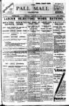 Pall Mall Gazette Tuesday 11 January 1921 Page 1
